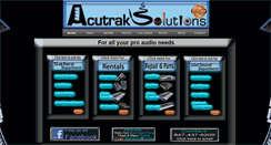 Desktop Screenshot of acutraksolutions.com